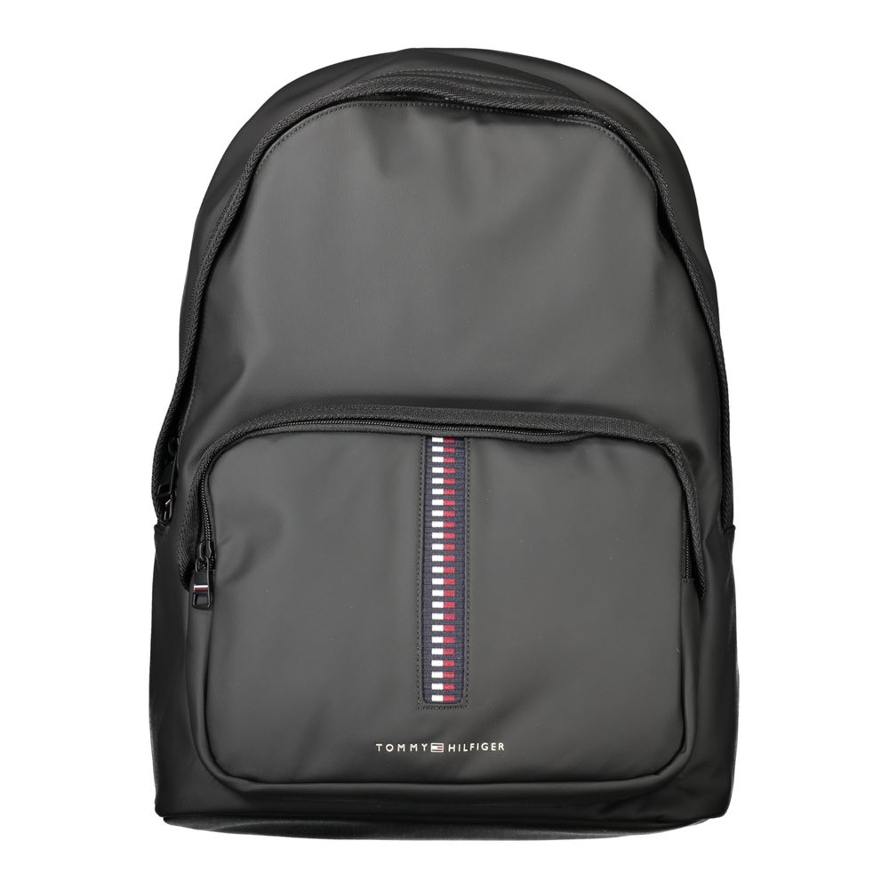 Tommy Hilfiger – Schwarzer Polyethylen-Rucksack für Herren