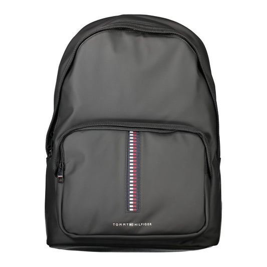 Tommy Hilfiger – Schwarzer Polyethylen-Rucksack für Herren