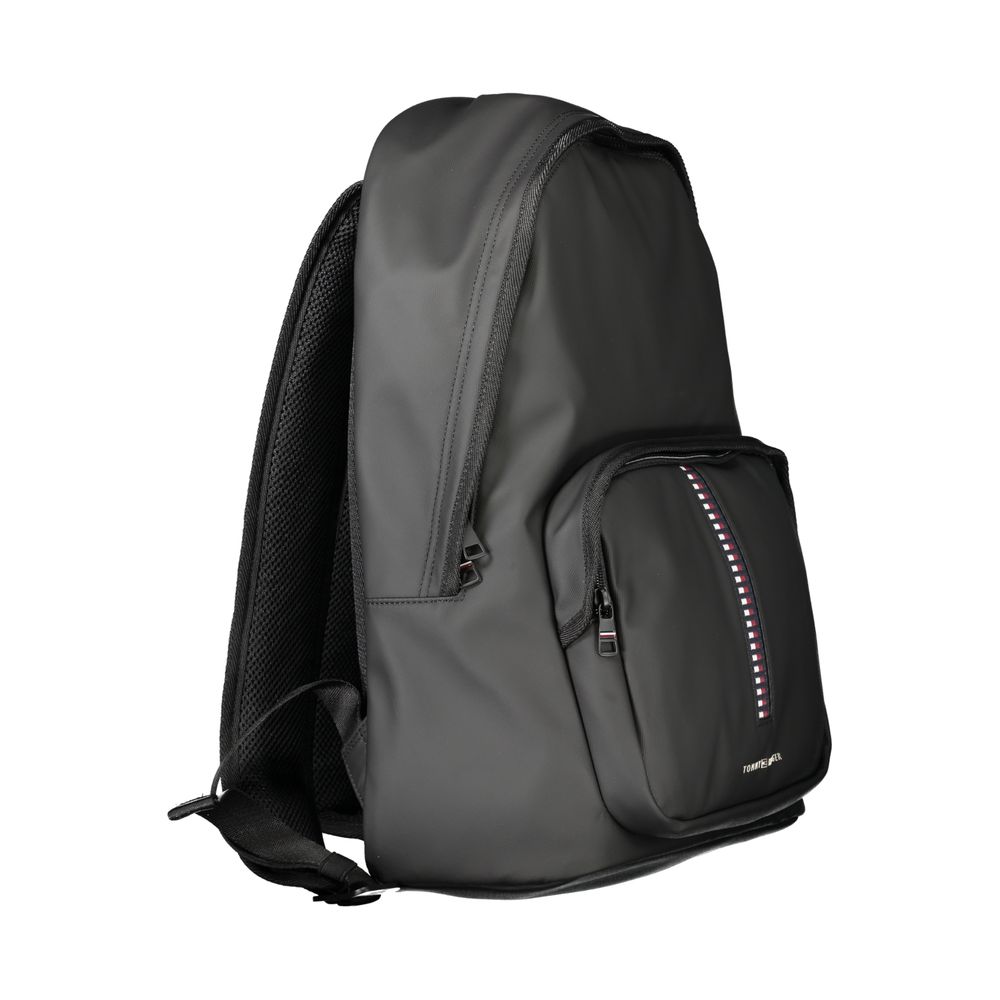 Tommy Hilfiger – Schwarzer Polyethylen-Rucksack für Herren
