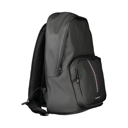 Tommy Hilfiger – Schwarzer Polyethylen-Rucksack für Herren