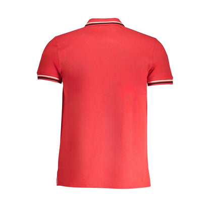 Rotes Poloshirt aus Baumwolle der Cavalli Class