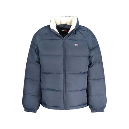Tommy Hilfiger – Blaue Herrenjacke aus recyceltem Polyester