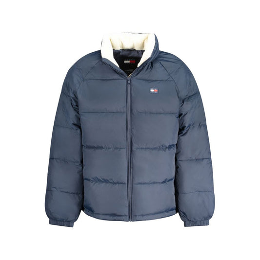 Tommy Hilfiger – Blaue Herrenjacke aus recyceltem Polyester