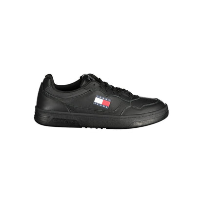 Tommy Hilfiger – Schwarze Polyethylen-Sneaker für Herren