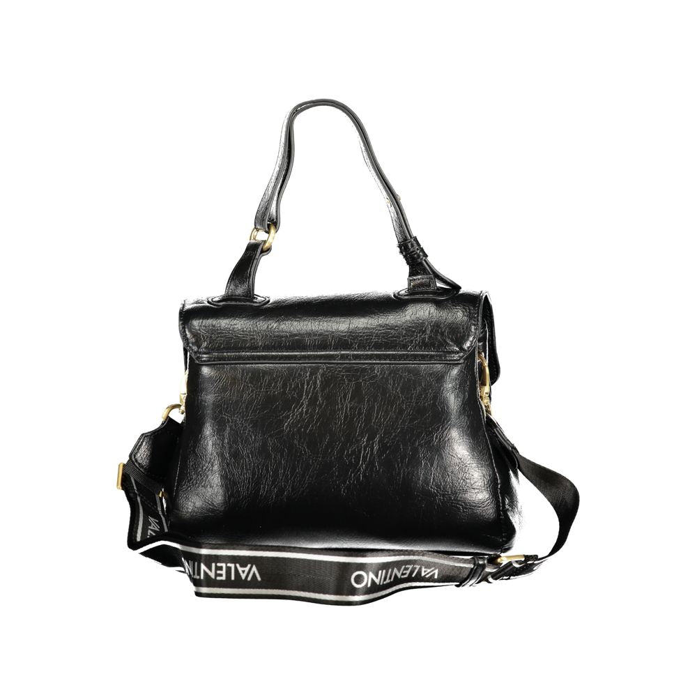 Mario Valentino Schwarze Polyethylen-Damenhandtasche