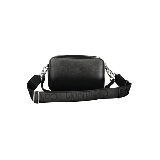 Calvin Klein Damenhandtasche aus Polyethylen, Schwarz