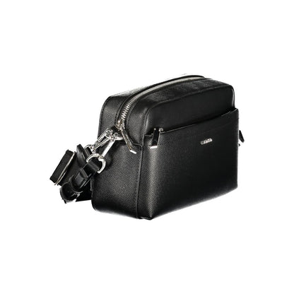 Calvin Klein Damenhandtasche aus Polyethylen, Schwarz