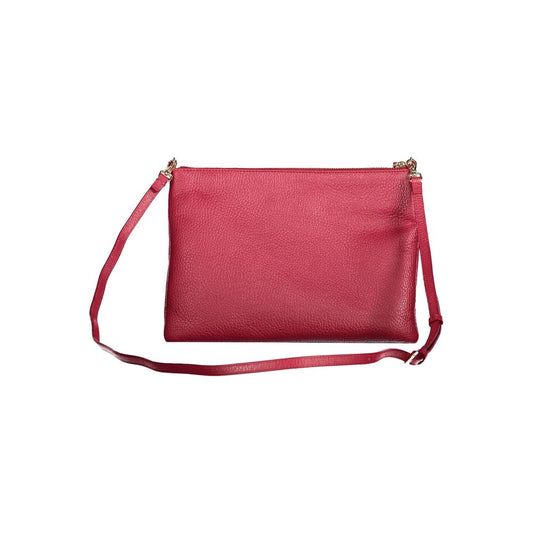 Coccinelle Rote Lederhandtasche
