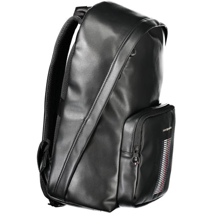 Tommy Hilfiger – Schwarzer Polyethylen-Rucksack für Herren