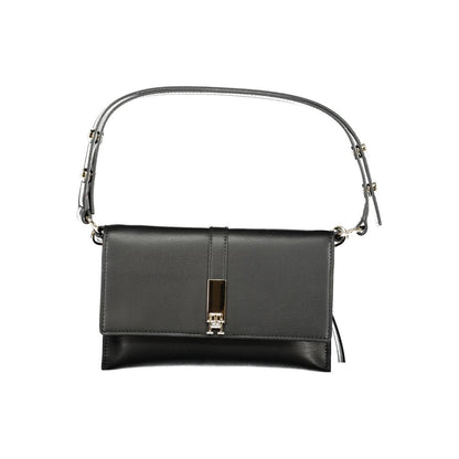 Tommy Hilfiger – Schwarze Polyethylen-Handtasche für Damen