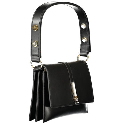 Tommy Hilfiger – Schwarze Polyethylen-Handtasche für Damen