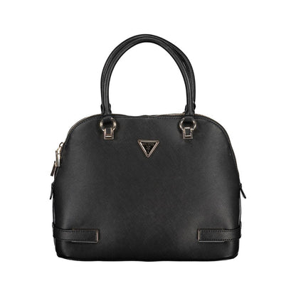 Guess Jeans Schwarze Polyethylen-Damenhandtasche