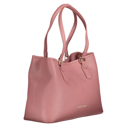Mario Valentino Pink Polyethylen Damen Handtasche