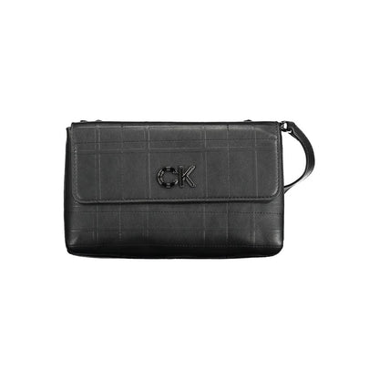 Calvin Klein Damenhandtasche aus schwarzem Polyester