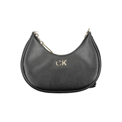 Calvin Klein Damenhandtasche aus schwarzem Polyester