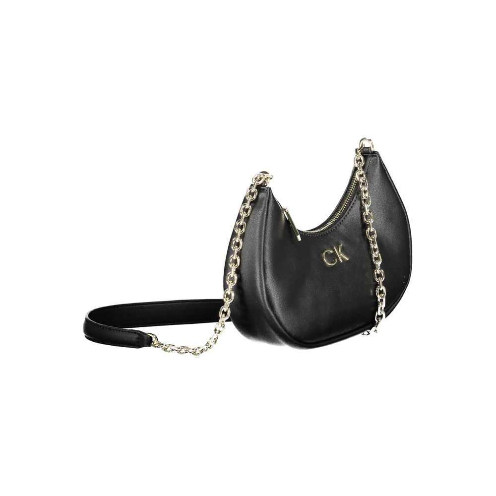 Calvin Klein Damenhandtasche aus schwarzem Polyester