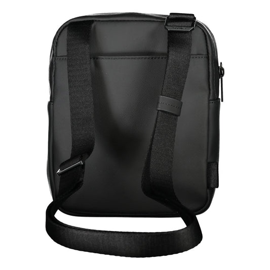 Calvin Klein – Elegante schwarze Schultertasche aus recyceltem Polyester