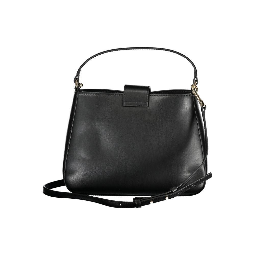 Tommy Hilfiger – Schwarze Polyethylen-Handtasche