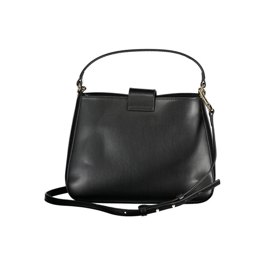Tommy Hilfiger – Schwarze Polyethylen-Handtasche