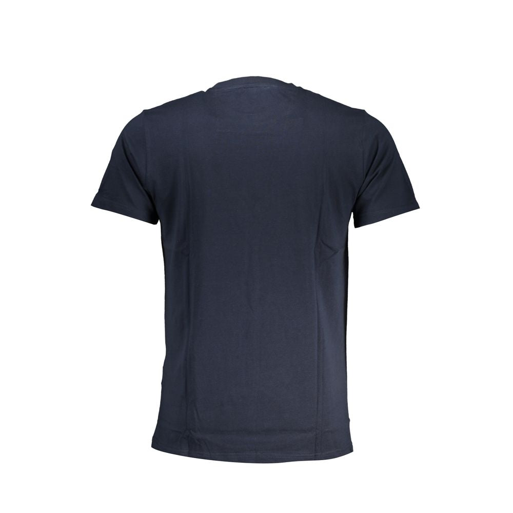 Blaues Baumwoll-T-Shirt der Cavalli Class