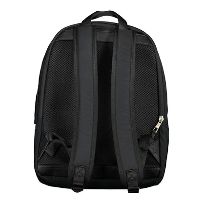 Tommy Hilfiger – Schwarzer Polyester-Rucksack