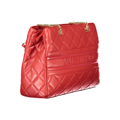 Mario Valentino Rote Polyethylen-Damenhandtasche