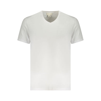 Calvin Klein – Weißes Baumwoll-T-Shirt für Herren