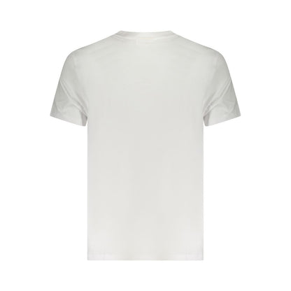 Calvin Klein – Weißes Baumwoll-T-Shirt für Herren