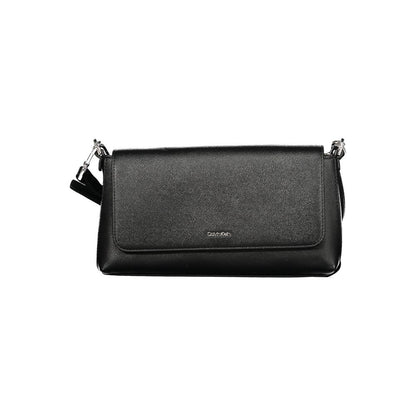 Calvin Klein Damenhandtasche aus Polyethylen, Schwarz
