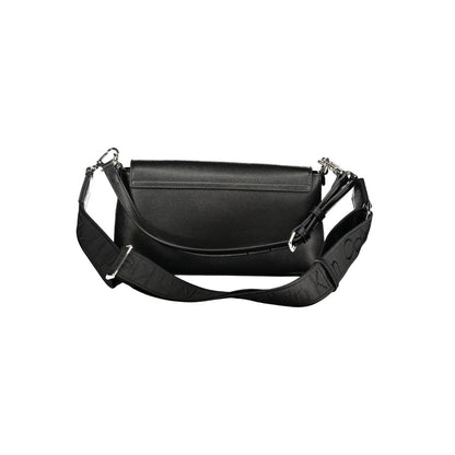 Calvin Klein Damenhandtasche aus Polyethylen, Schwarz