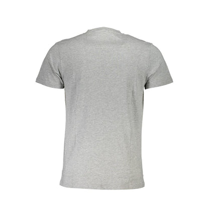 Cavalli Class Braunes Herren-T-Shirt aus Baumwolle