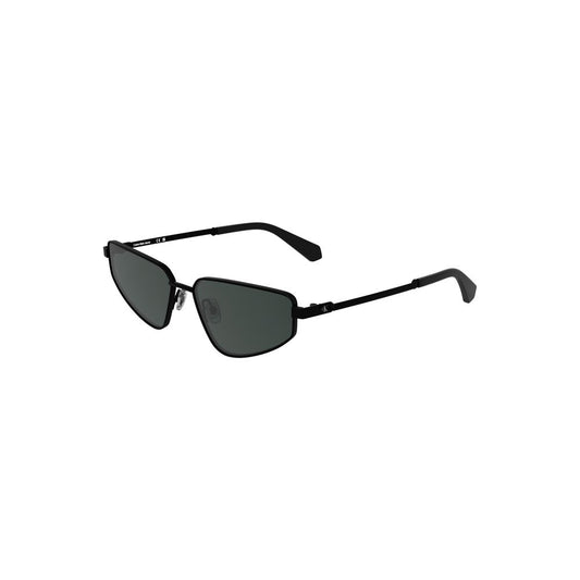 Calvin Klein Black Metal Damen Sonnenbrille