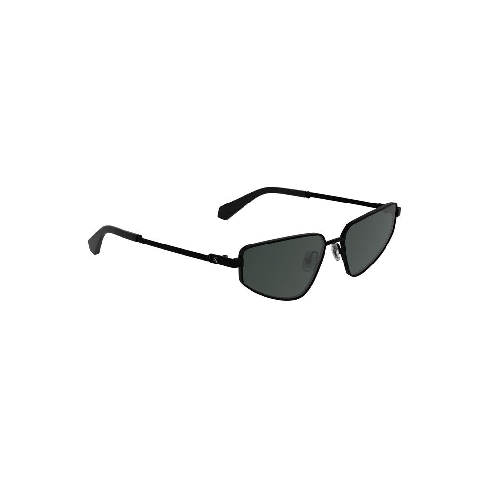 Calvin Klein Black Metal Damen Sonnenbrille