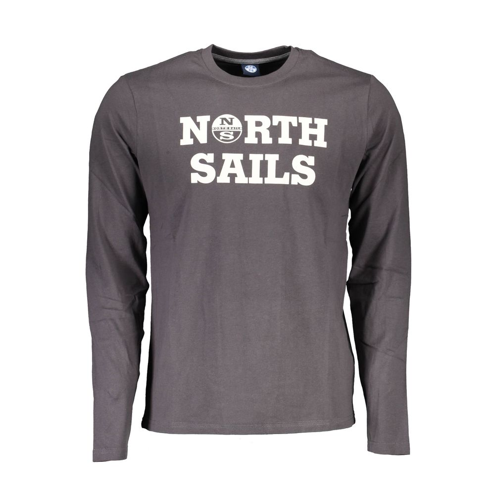 North Sails Herren T-Shirt aus brauner Baumwolle