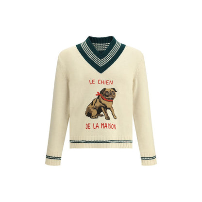 Valentino Wollpullover in Creme