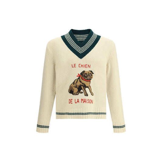 Valentino Wollpullover in Creme