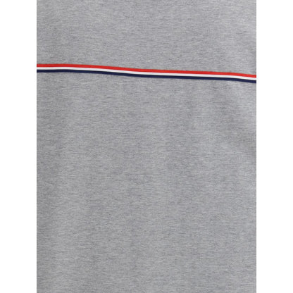 Thom Browne Graues Baumwoll-T-Shirt