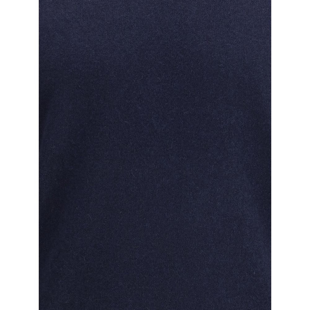 Brioni Blauer Kaschmir-Pullover aus Kaschmir