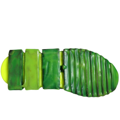 Dolce &amp; Gabbana Weiß Gelb Slip On Sorrento Sneakers Schuhe