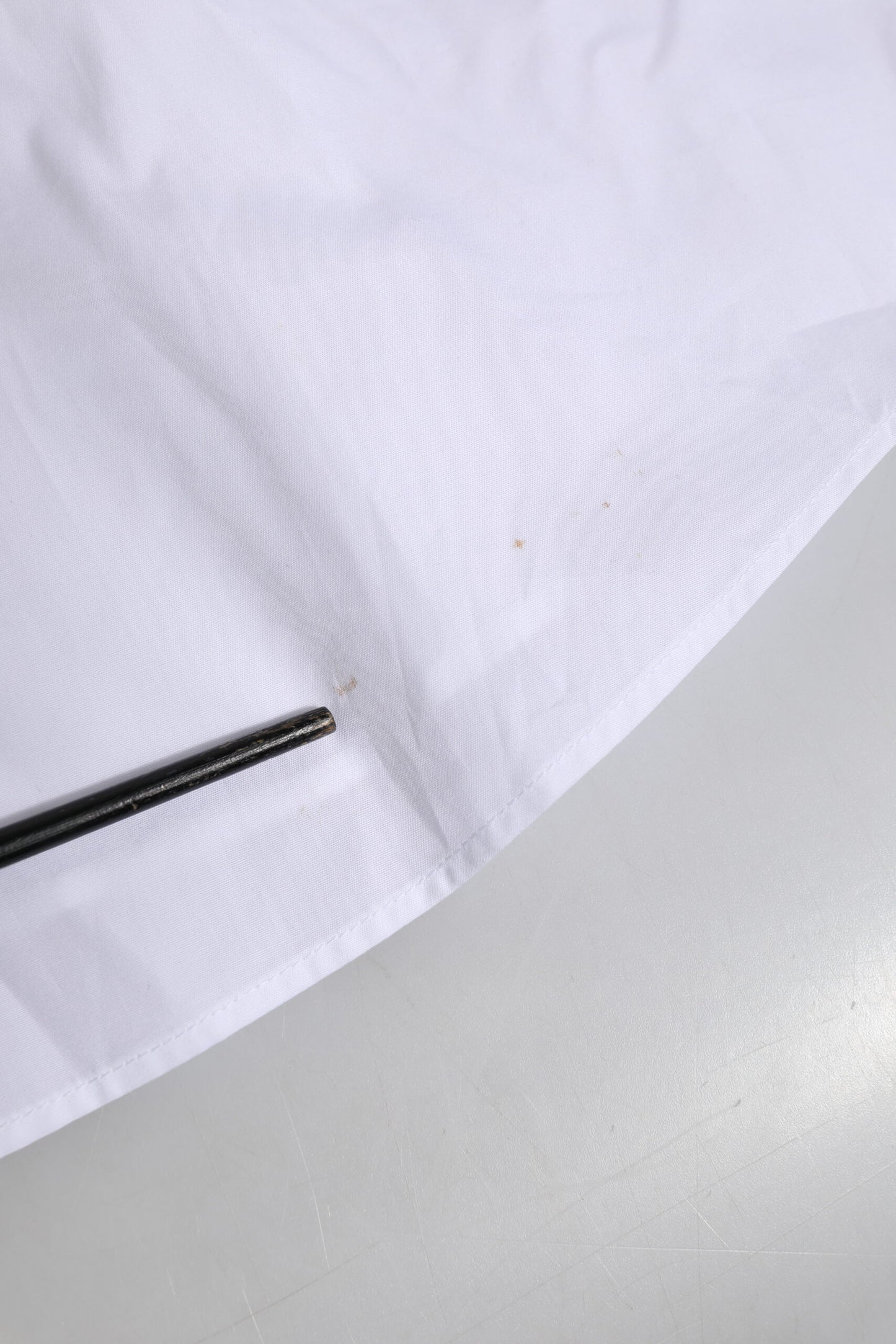 Dolce &amp; Gabbana – Weißes, goldfarbenes, formelles Hemd aus Baumwolle mit kurzen Ärmeln