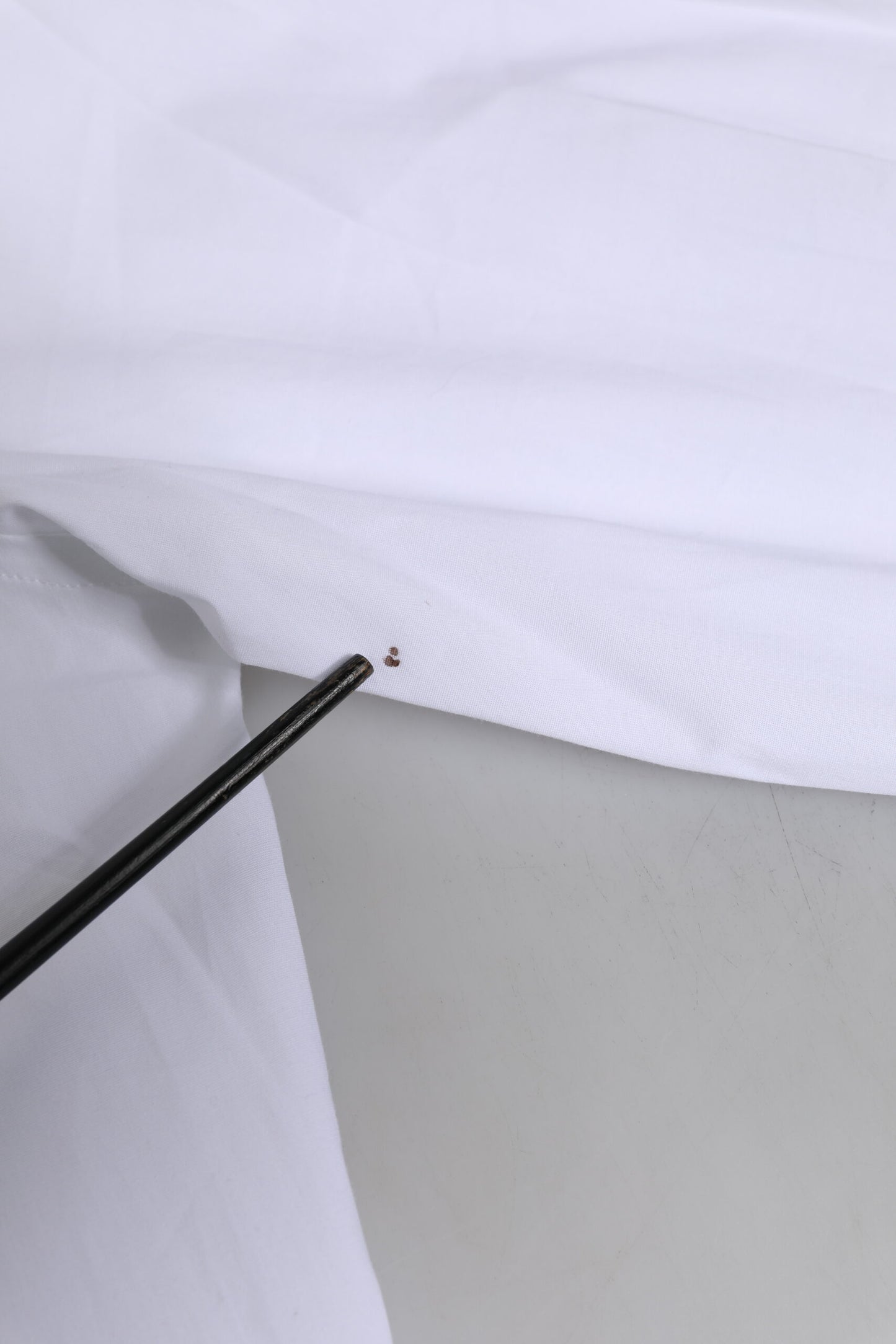 Dolce &amp; Gabbana – Weißes, langärmliges, formelles Hemd aus Baumwolle in GOLD