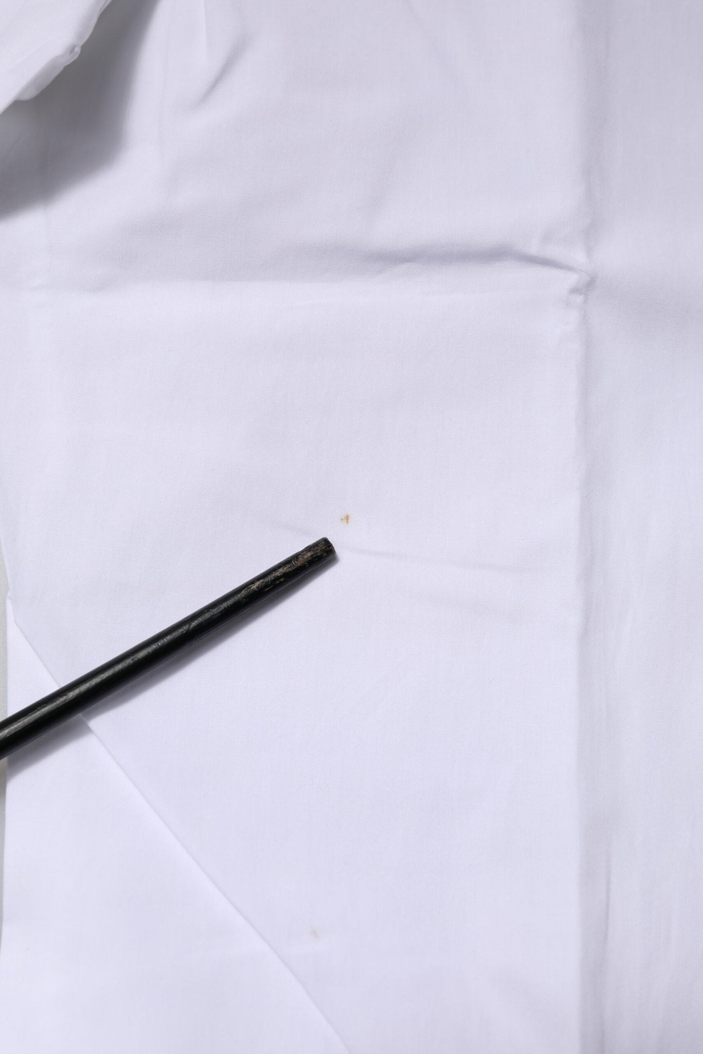 Dolce &amp; Gabbana – Weißes, langärmliges, formelles Hemd aus Baumwolle in GOLD