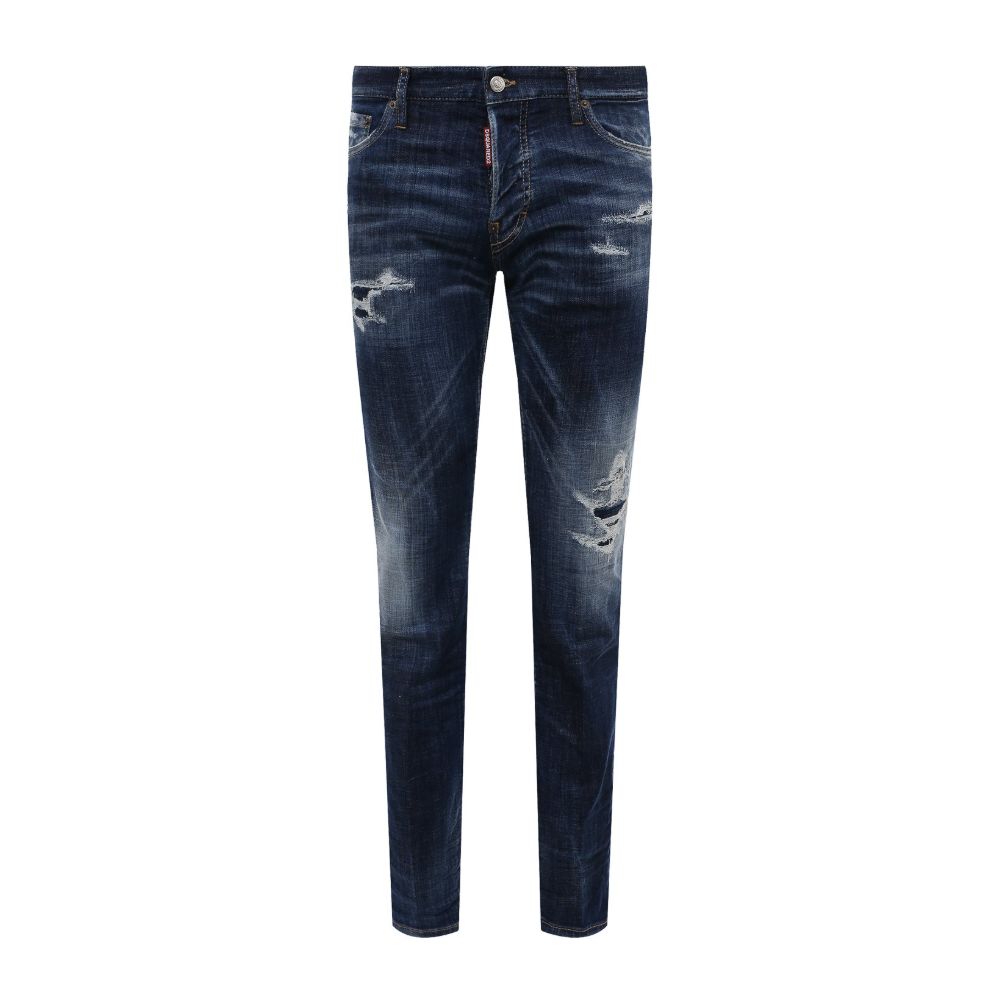 Dsquared² Herren Slim Jeans aus blauer Baumwolle