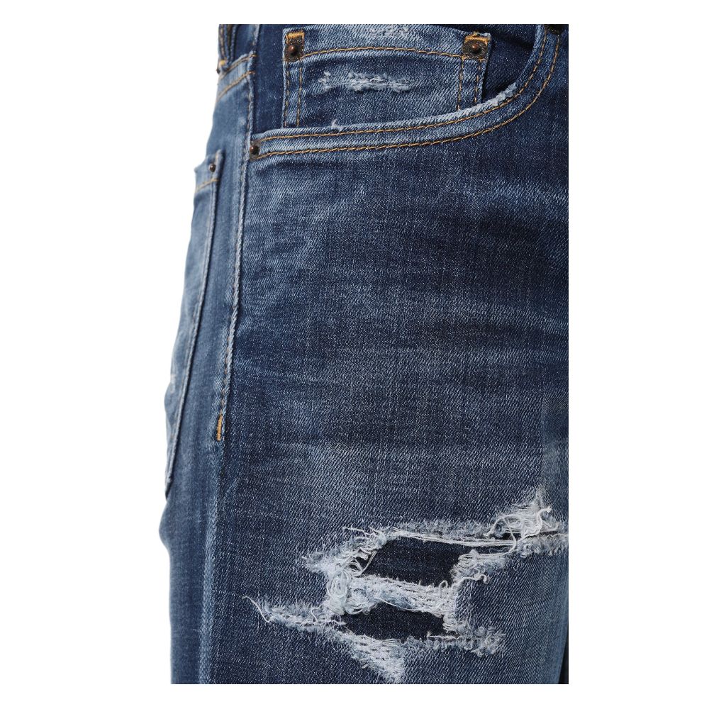 Dsquared² Herren Slim Jeans aus blauer Baumwolle
