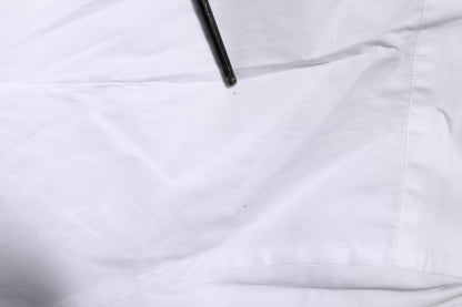 Dolce & Gabbana White Cotton GOLD Long Sleeves Formal Shirt