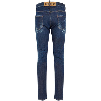 Dsquared² Blaue Baumwolljeans für Herren