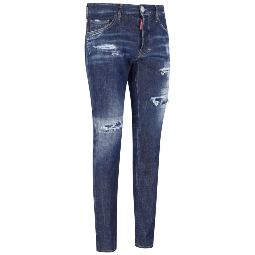 Dsquared² Blaue Baumwolljeans für Herren