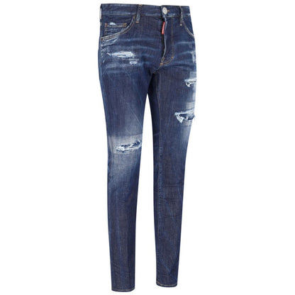 Dsquared² Blaue Baumwolljeans für Herren