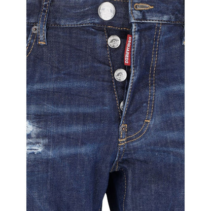 Dsquared² Blaue Baumwolljeans für Herren