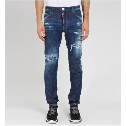 Dsquared² Blaue Baumwolljeans für Herren
